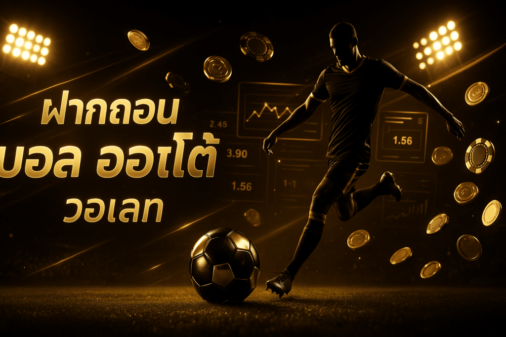 ฝากถอน บอล ออโต้ วอเลท