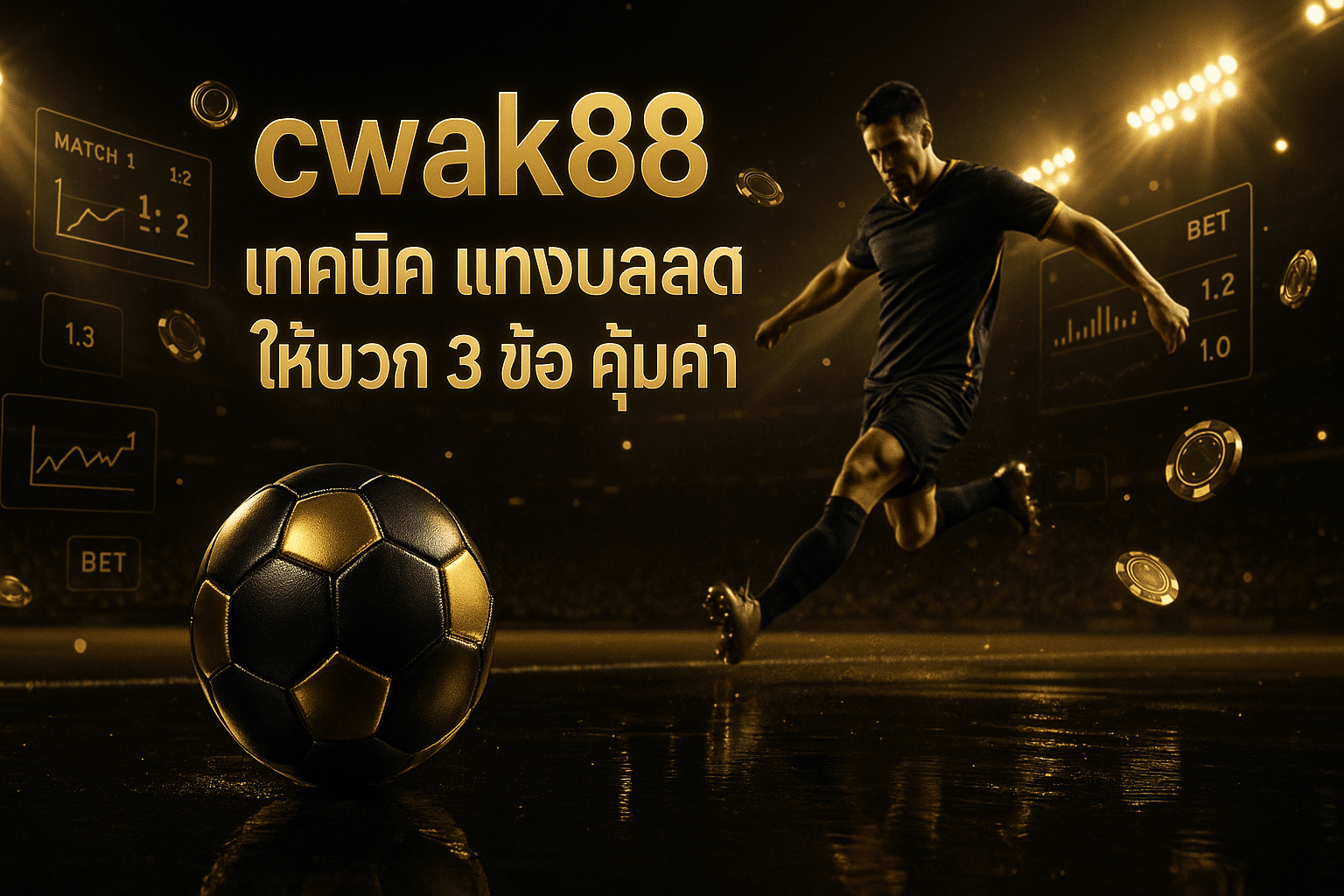 cwalk88 เทคนิค แทงบอลสด ให้บวก
