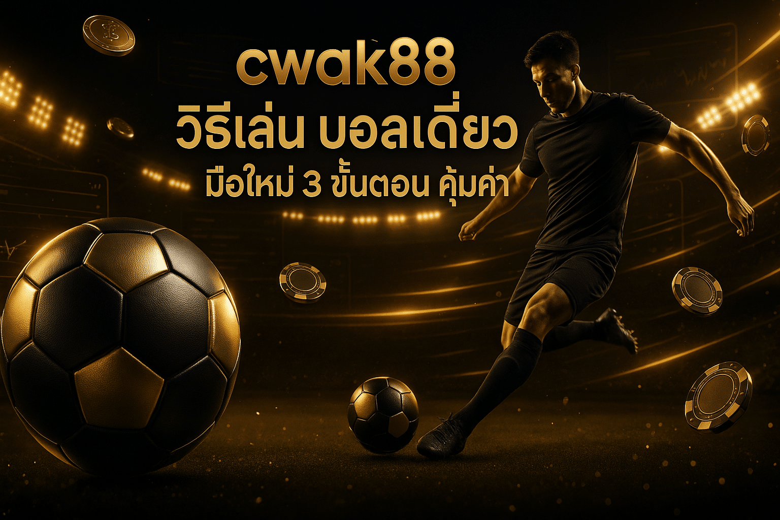 cwalk88 วิธีเล่น บอลเดี่ยว มือใหม่