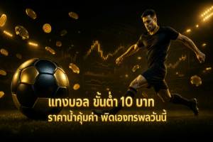 แทงบอล ขั้นต่ำ 10 บาท