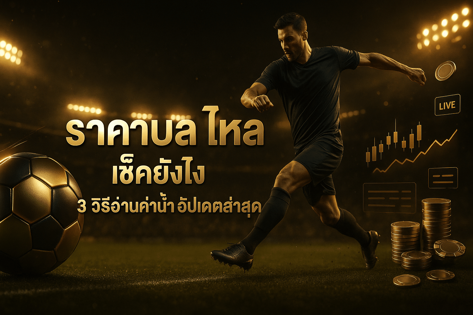 ราคาบอล ไหล เช็คยังไง